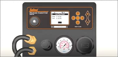 Selecting pump controller for water sampling